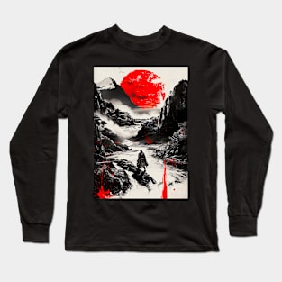 Red Moon Journey Long Sleeve T-Shirt